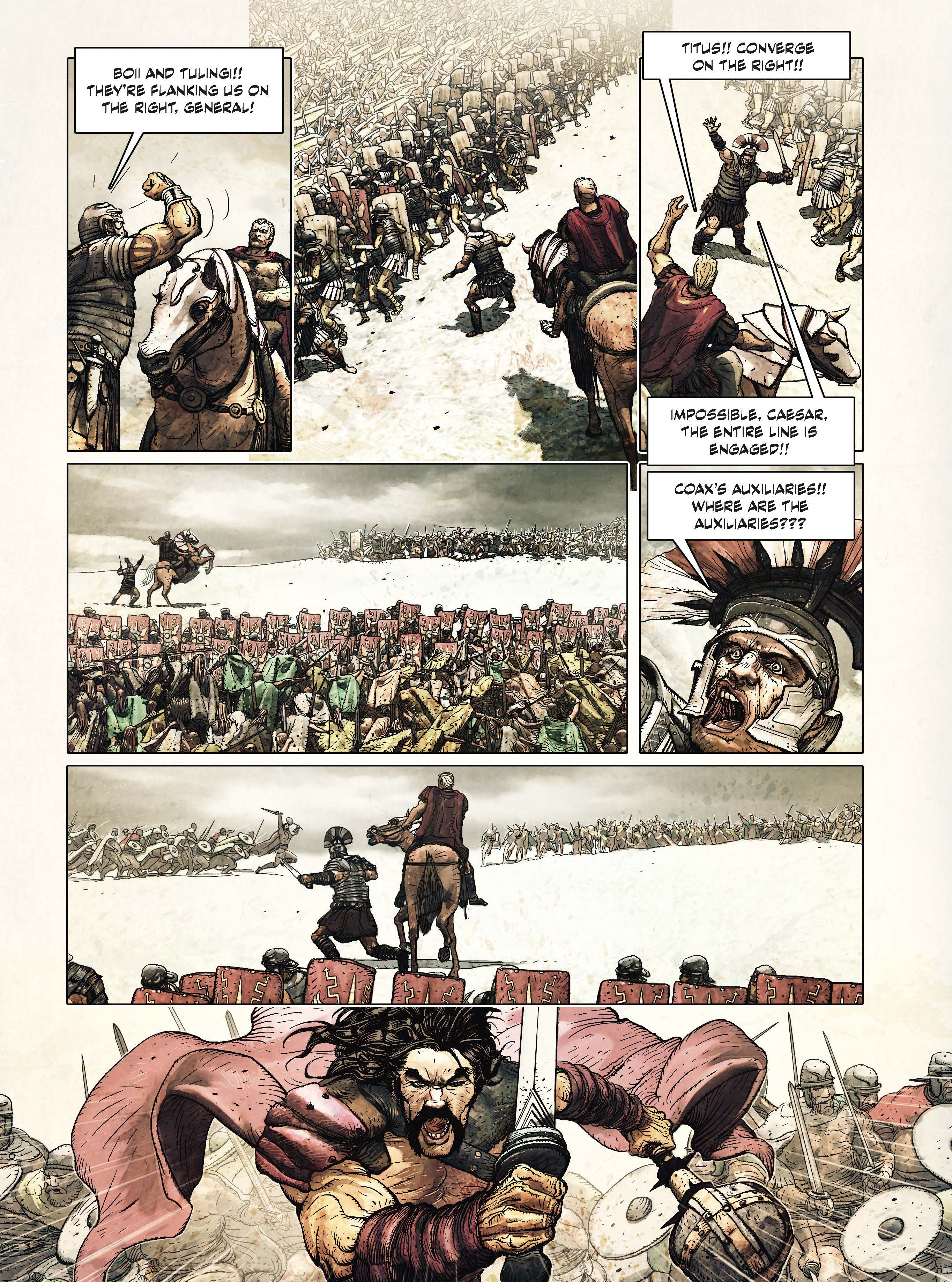 Caesar's Spy Preview: Epic Tale of Gladiator's Revenge in Ancient Rome ...