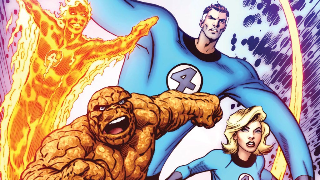 Fantastic Four 1 cover by Alan Davis cropped