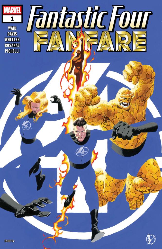 Fantastic Four Fanfare 1 cover by Matteo Scalera