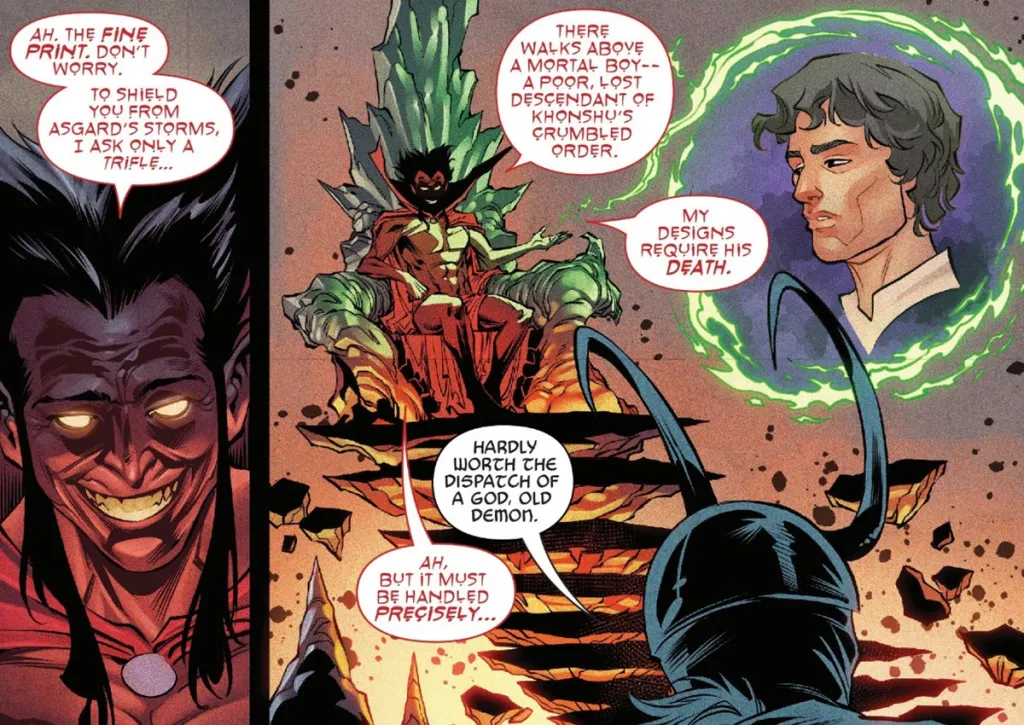 Loki and Mephisto make a bargain