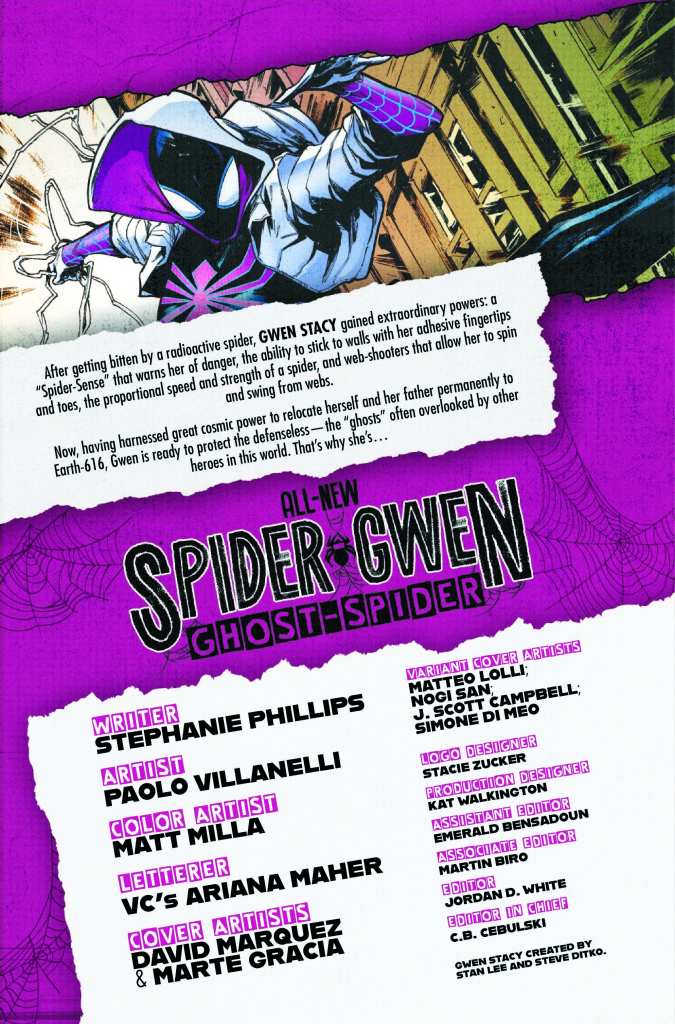 All New Spider-Gwen Ghost Spider 1-2