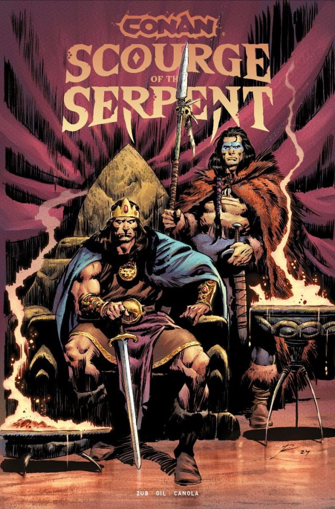 Conan Scourge of the Serpent Cover