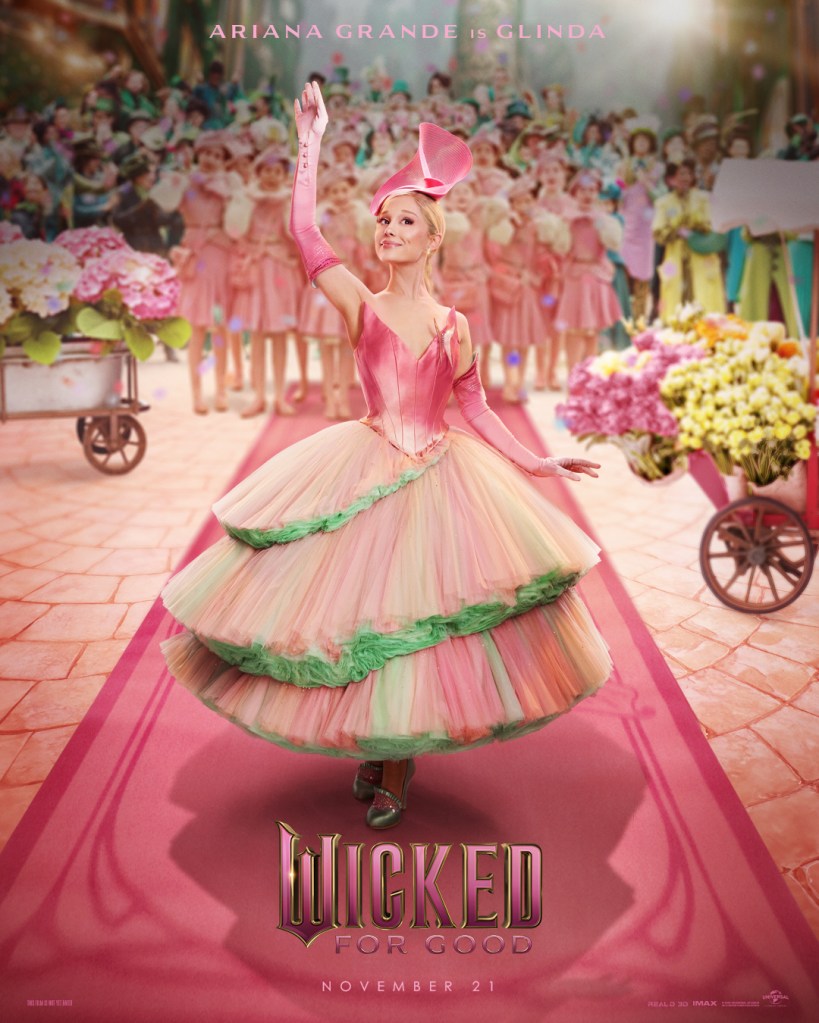 Ariana Grande & Cynthia Erivo Are Changed for Good in Wicked 2 Posters, Video