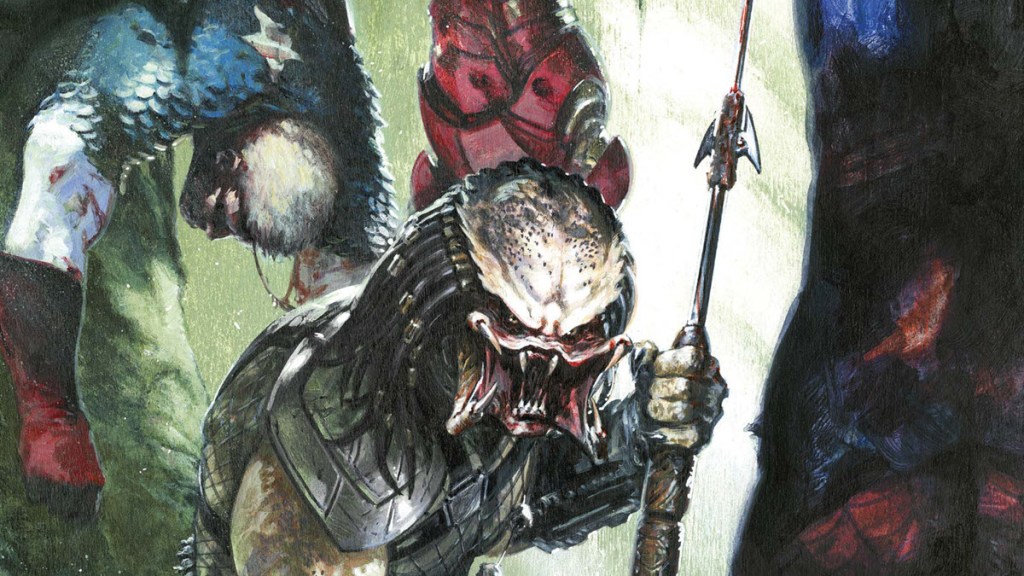 Predator Kills the Marvel Universe 1 cover by Gabriele Dell'Otto