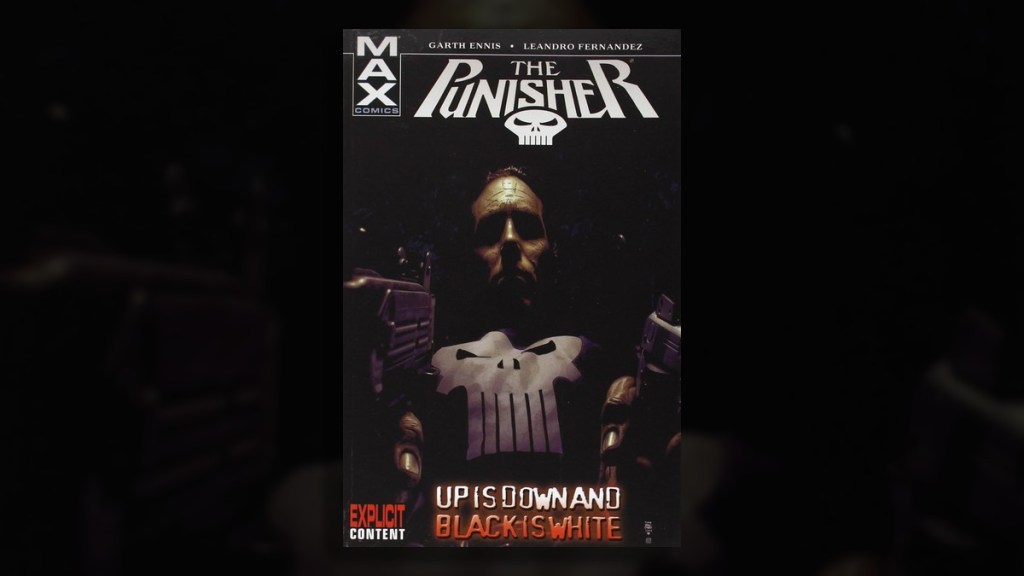 Punisher Up Is Down Black Is White