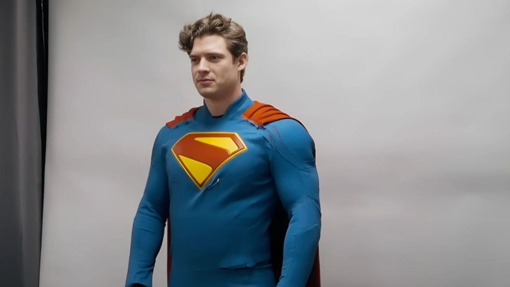 Superman Takes His Trunks Off in New BTS Footage With David Corenswet