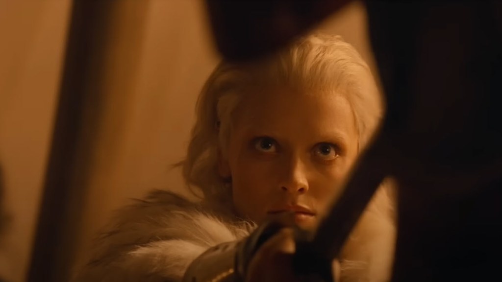 Wallis Day as Annisia in Red Sonja 2025