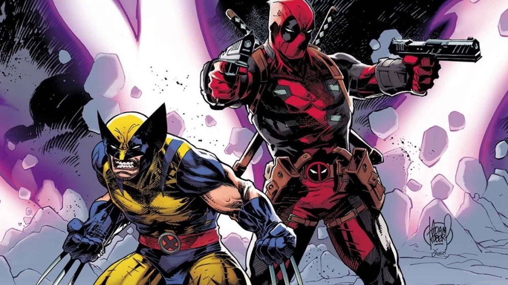 Wolverine and Deadpool WW III 2 cover by Adam Kubert