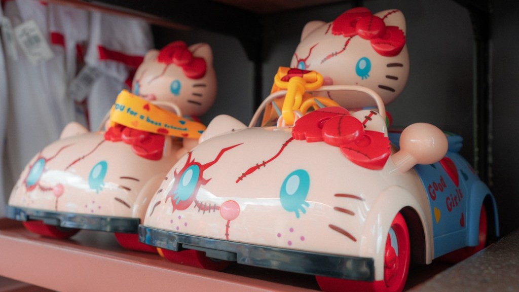 Hello Kitty Chucky Popcorn Bucket Universal Studios Resort Price Location How Much