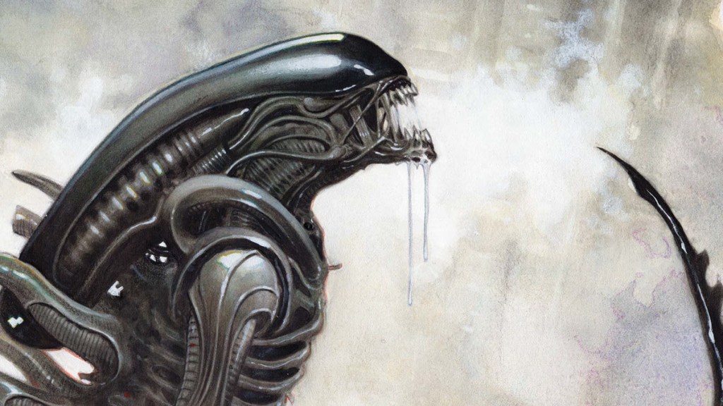 Alien (2021) 4 cover by Olivier Coipel