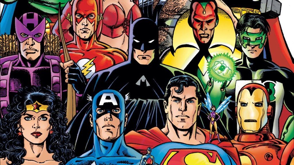 Avengers JLA by George Perez