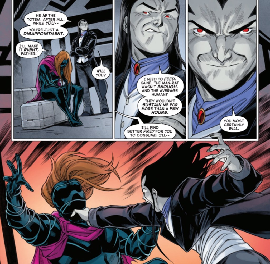 Kaine and Morlun in Spider-Man 94 1