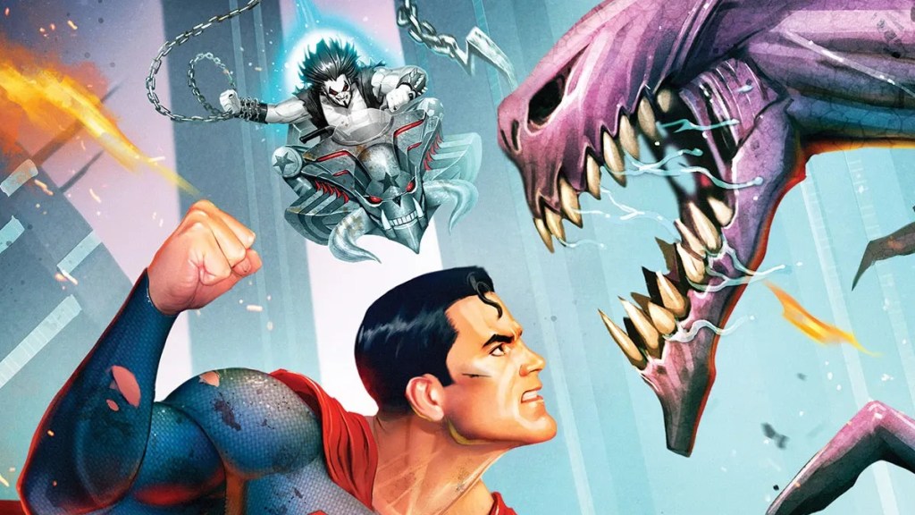 Superman Man of Tomorrow 2020 animated movie poster cropped