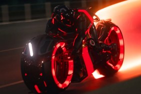 Tron: Ares Popcorn Bucket Lets You Take Home Your Own Light Cycle