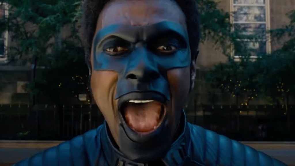 Superman: Watch Krypto Bite Mr. Terrific’s Leg in New Deleted Scene