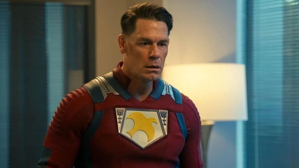 Peacemaker’s John Cena Poses With His Own Decapitated Replica