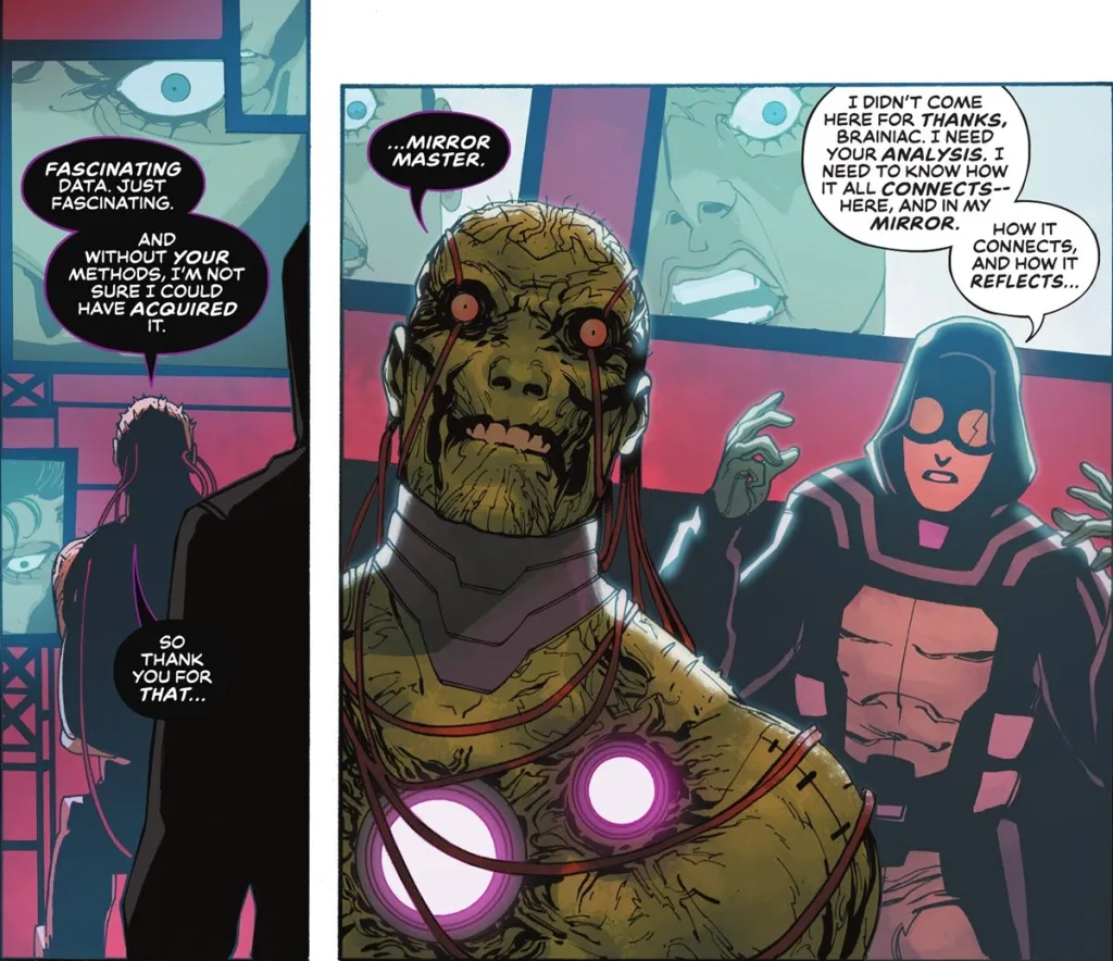 Absolute Brainiac and Absolute Mirror Master