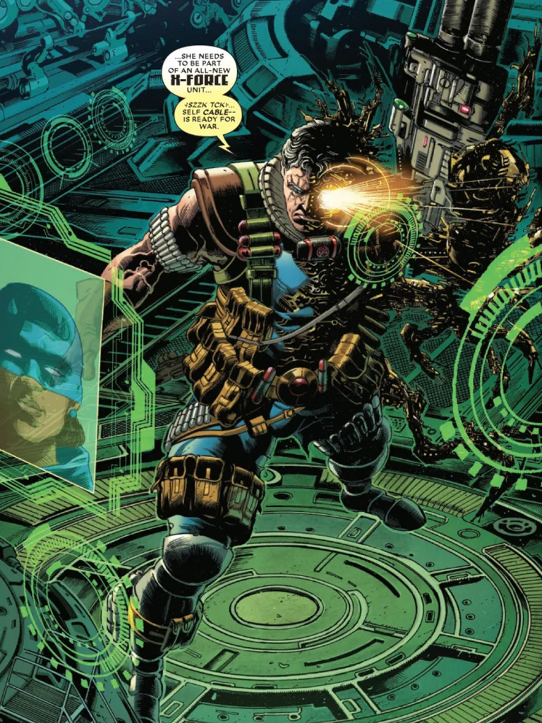 Cable is techno-zombie in Undeadpool #1