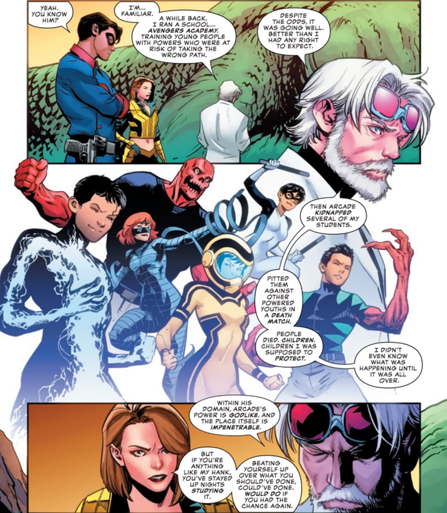 Hank Pym Ant-Man Explains Grudge With Arcade in Battleworld #2