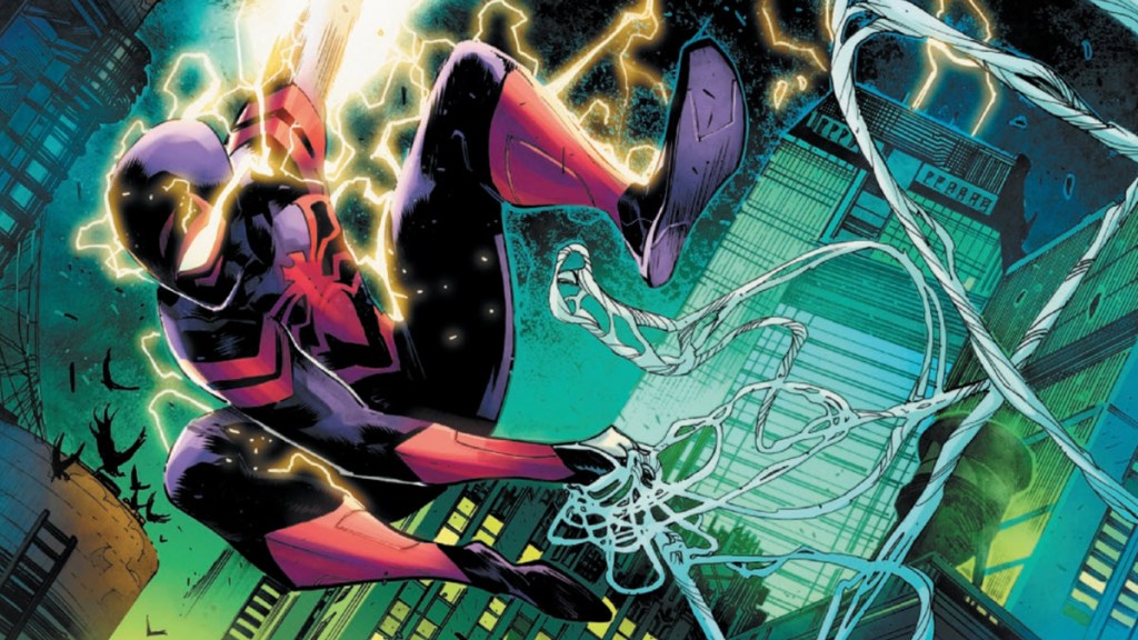 Miles Morales Spider-man #39 cover by Federico Vicentini & Rachelle Rosenberg cropped