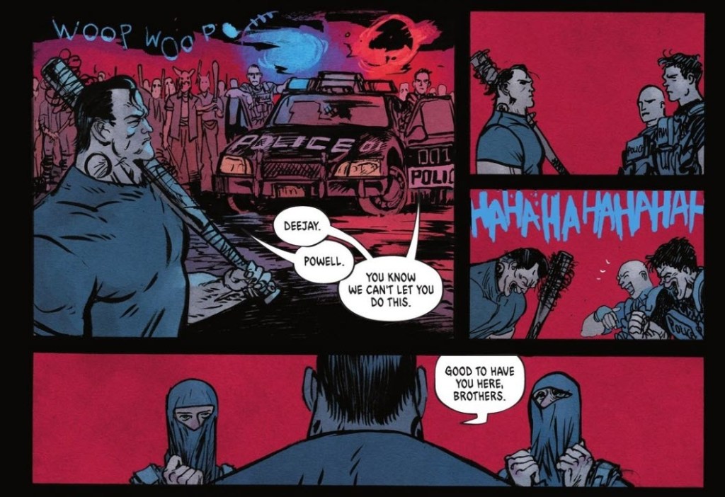 Nazis and Cops working together in Absolute Batman 2025 Annual #1
