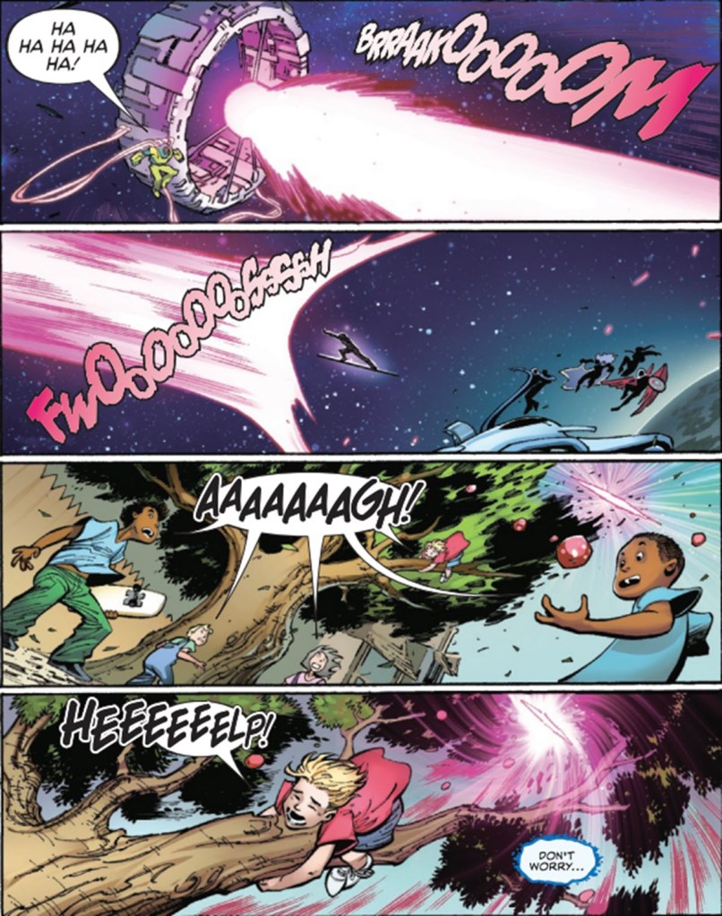 Rift threatens Earth in Death of Silver Surfer #5