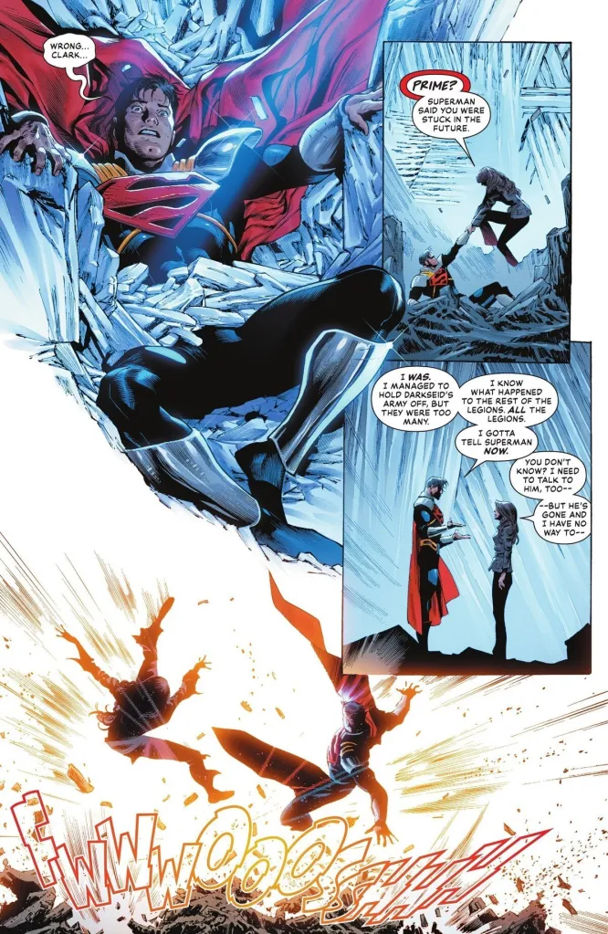 Superboy-Prime arrives in Superman #31