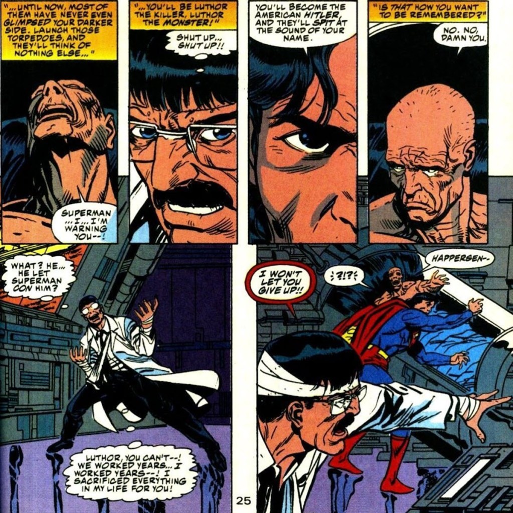 Sydney Happersen intenta destruir la metrópoli en Action Comics 700