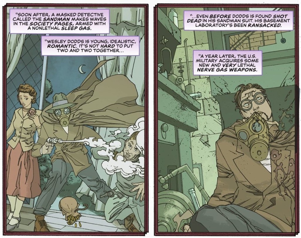 Wesley Dodds Sandman in Absolute Universe