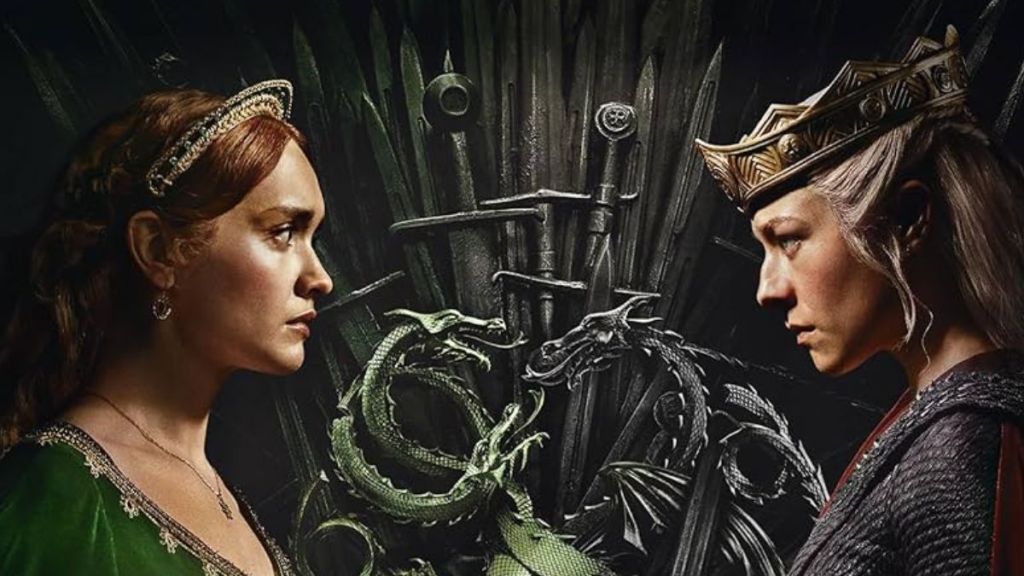 house of the dragon set photos season 3 green men