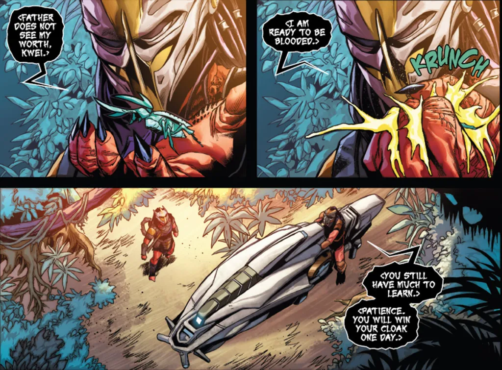 Dek and Kewi in Predator Badlands #1
