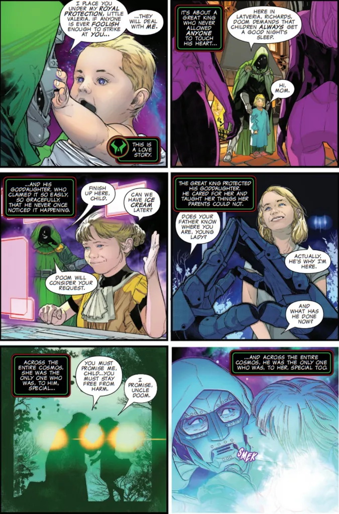 History of Doctor Doom and Valeria Richards