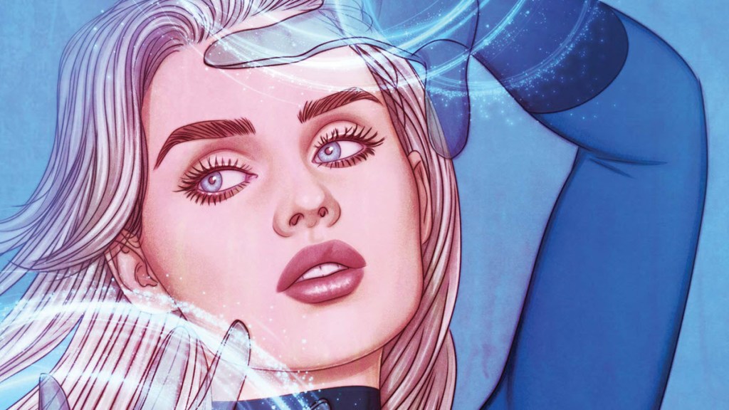 Invisible Woman Sue Storm on Fantastic Four #5 cover by Jenny Frison cropped