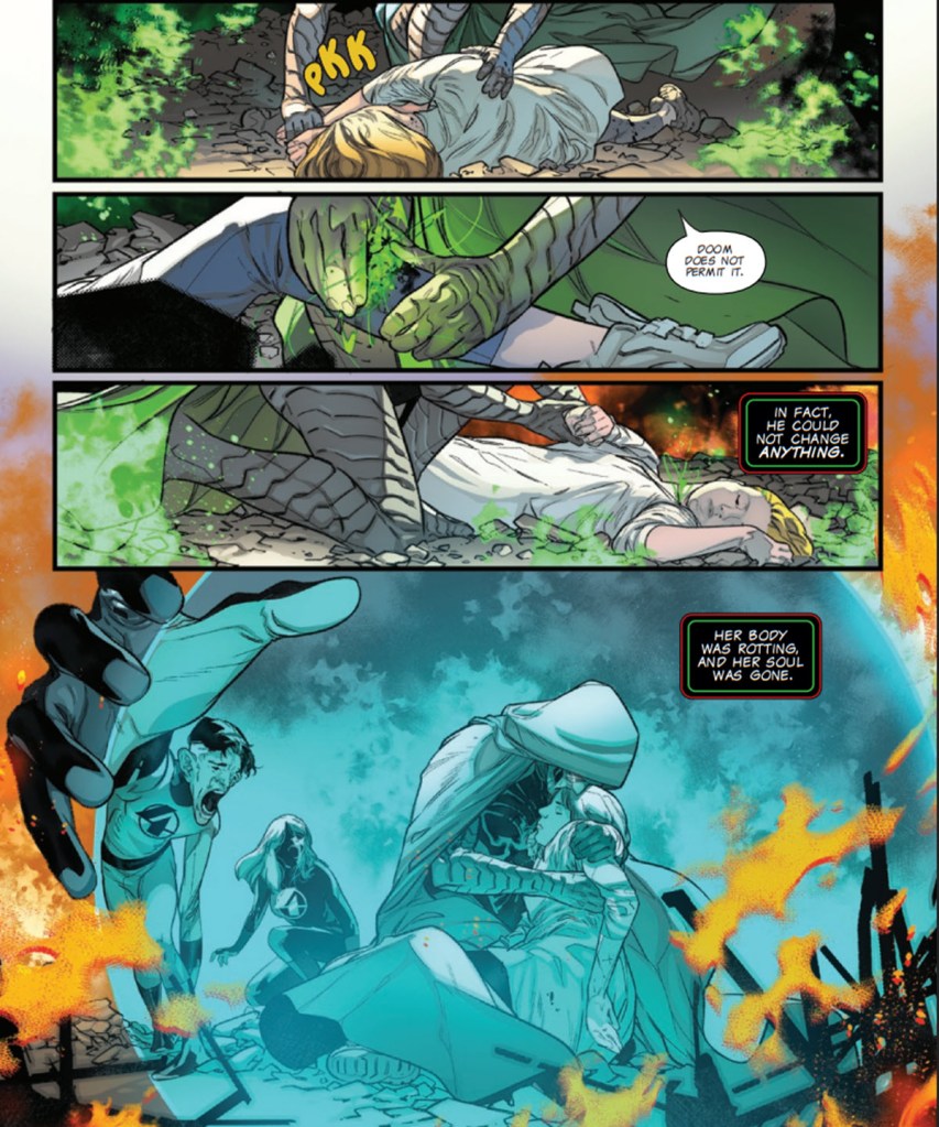 The Death of Valeria Richards in Marvel Comics One World Under Doom #9