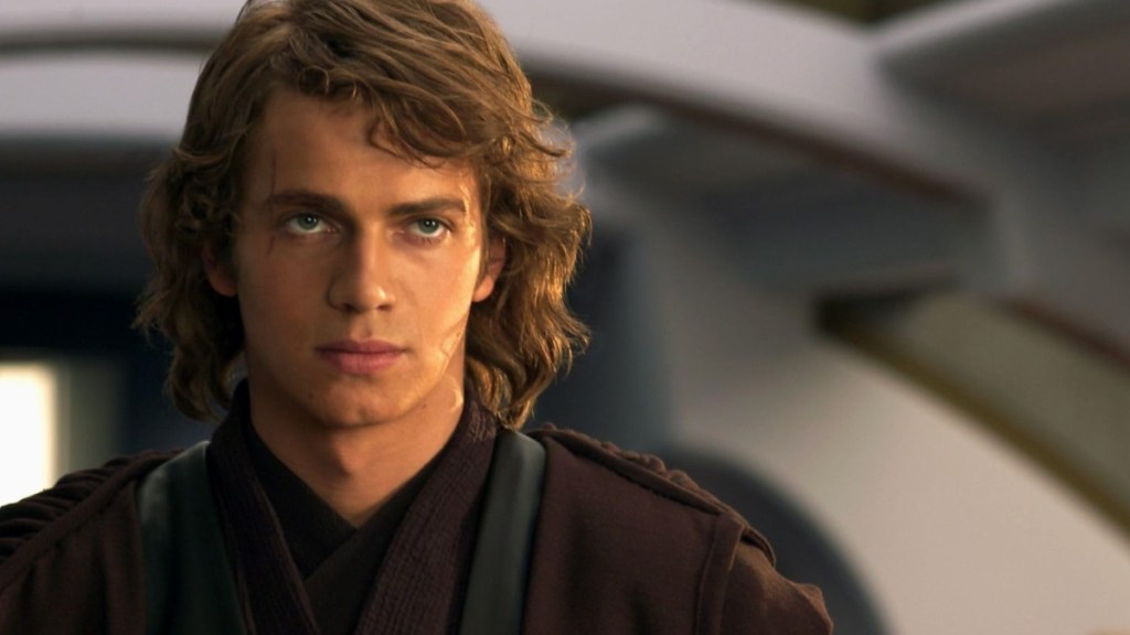 Hayden Christensen stars as Anakin Skywalker in Star Wars.