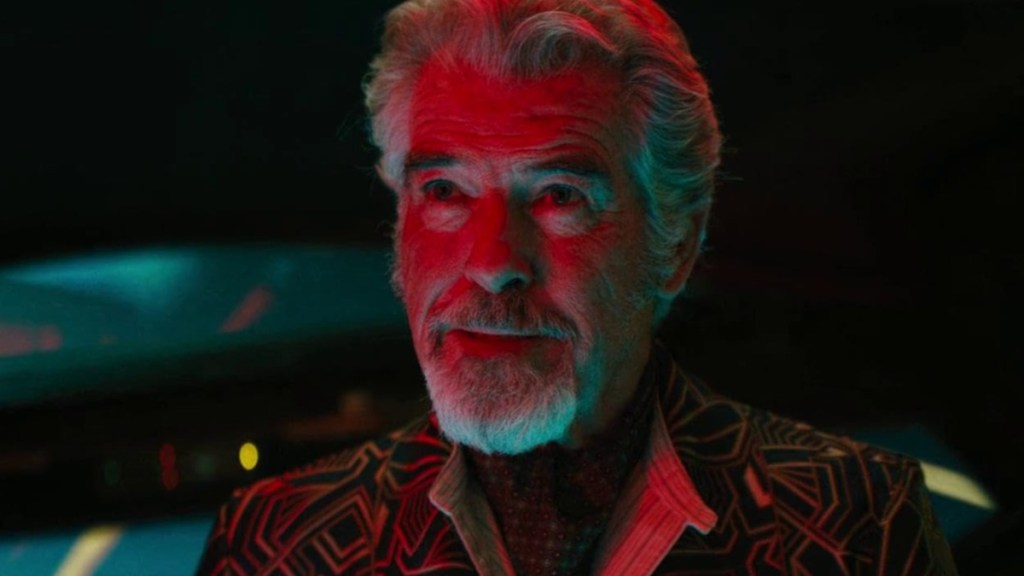 Pierce Brosnan as Doctor Fate in Black Adam.