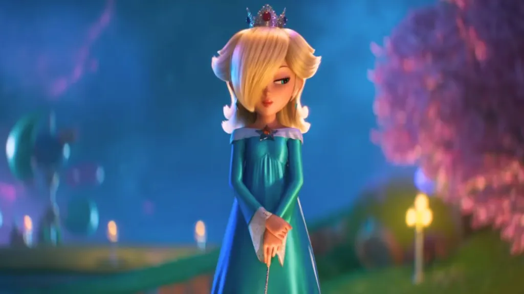 rosalina super mario galaxy movie clip brie larson