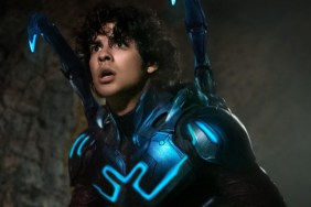 Xolo Maridueña as the Blue Beetle.