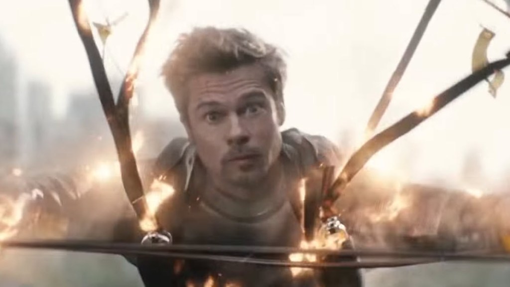 Brad Pitt as The Vanisher in Deadpool 2 cameo