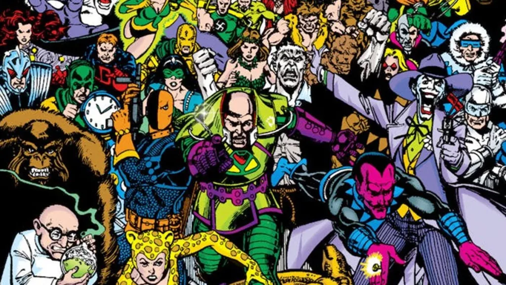 DC Comics Villains from Crisis on Infinite Earths #9 cover
