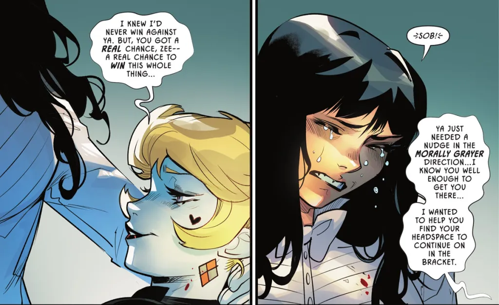 Death of Harley Quinn in DC KO