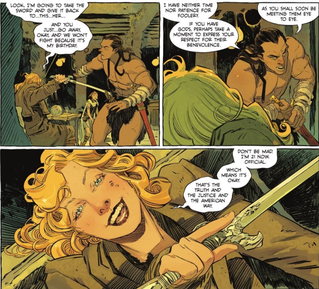 Kara Zor-El says she is 21 in Supergirl Woman of Tomorrow comic