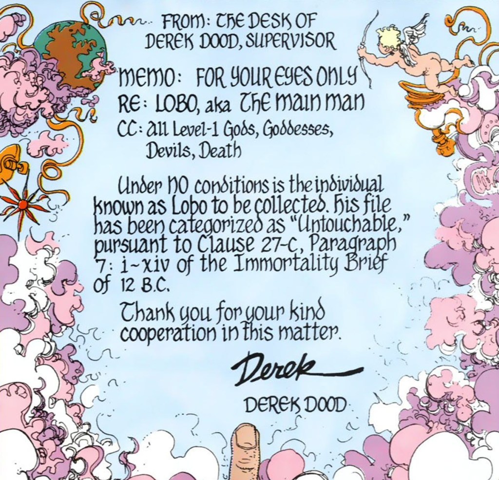 Lobo's Back and the Main Man's Contract with God