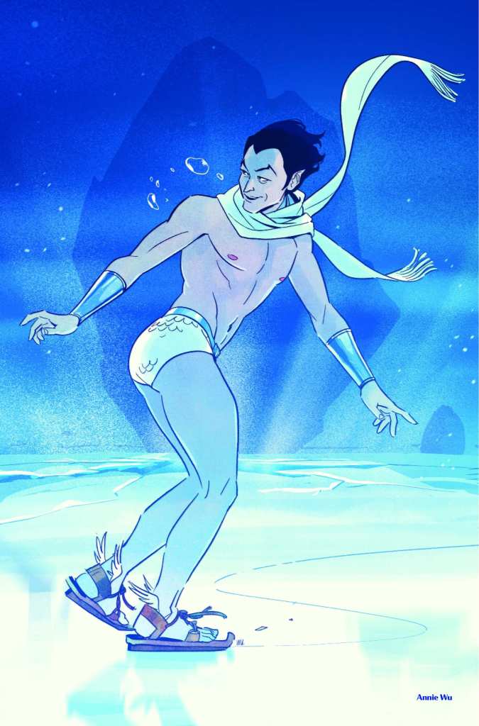 Namor Ice Skating from Marvel Winter Special #1
