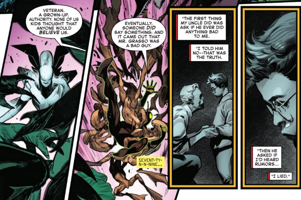 Peter Parker childhood retcon in Amazing Spider-Man #17