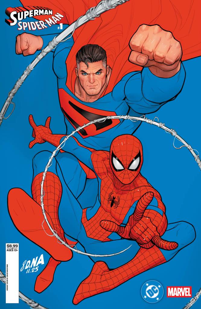 Superman Spider-Man #1 cover by Dave Nakayama