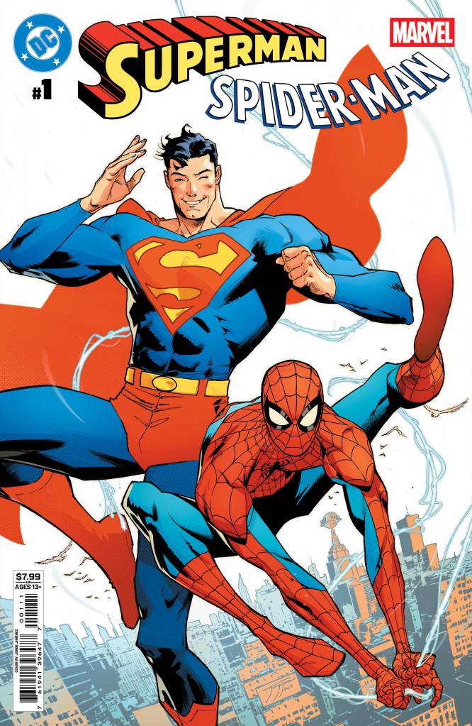 Superman Spider-Man #1 cover by Jorge Jiménez