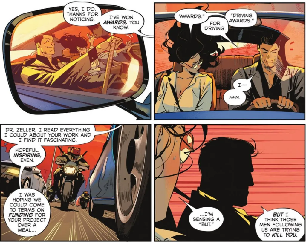 Bruce Wayne date cut short in Batman #5