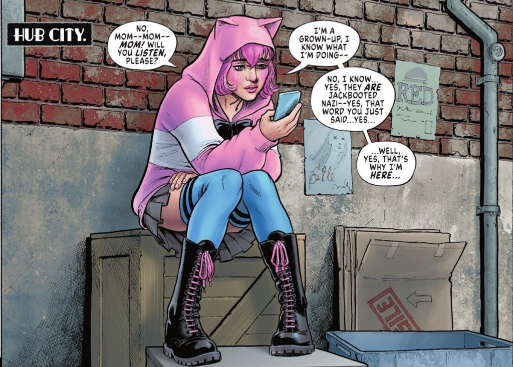 First look at Featherweight in Cheetah and Cheshire Rob the Justice League #2