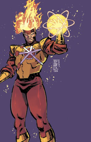 Fury of Firestorm #1 cover by Jorge Corona